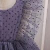 Purple Net Party Wear Frock