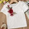 Floral Applique Tee