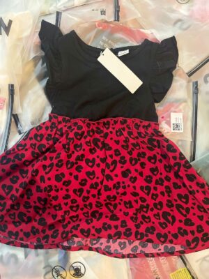 red and black