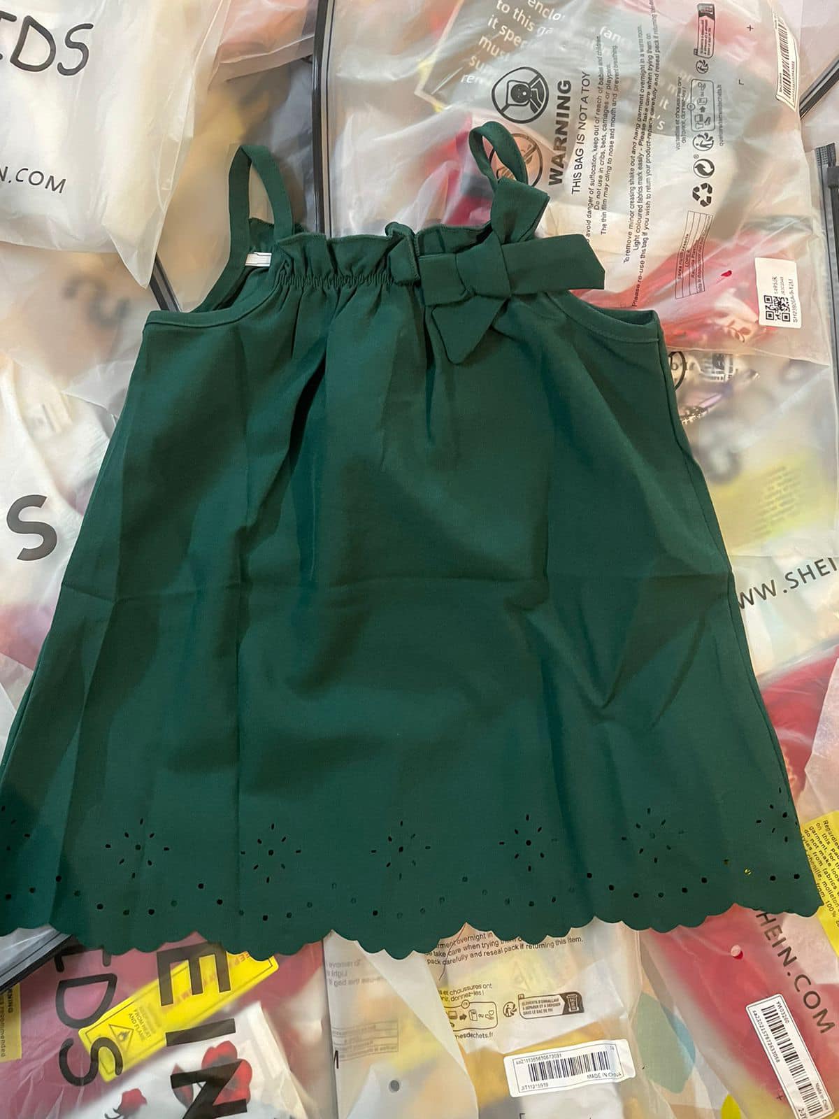 green frock