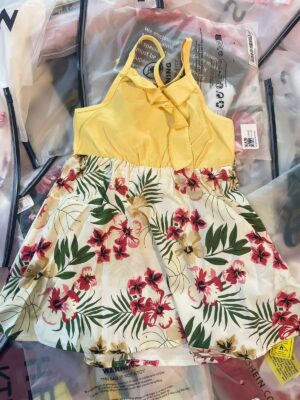 yellow tank frock