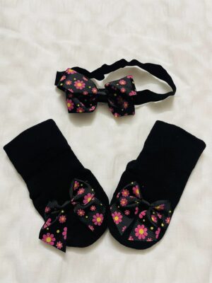 Matching Hair Band and Socks