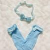 Multicolor Matching Headband & Socks for Newborns