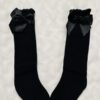 Bow Décor Long Socks