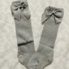 Bow Décor Long Socks