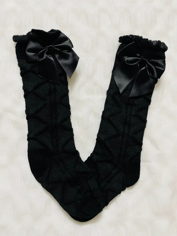 Bow Decor Socks