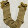 Velvet Bow Socks