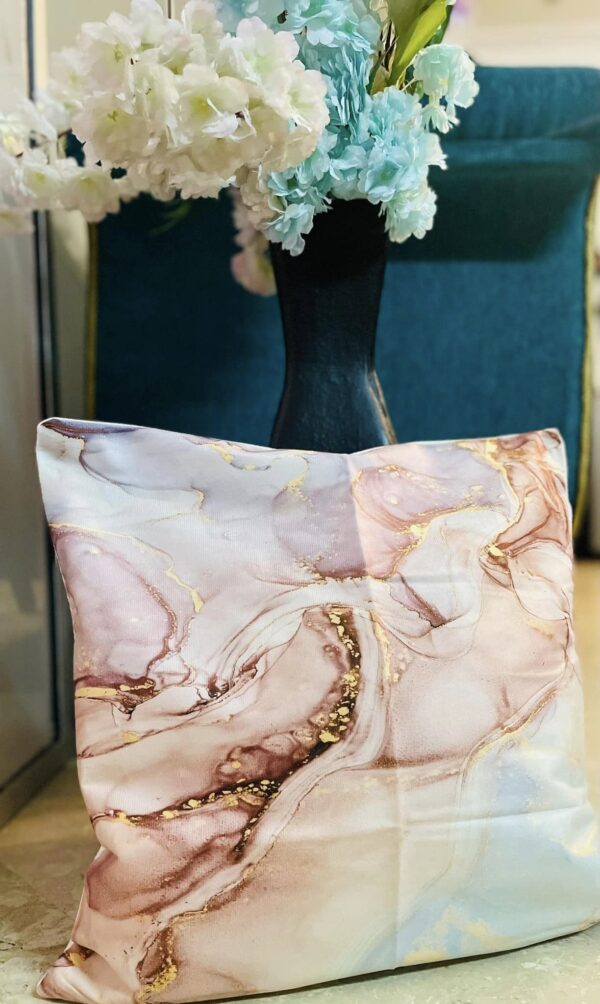 Marble Print Cushion