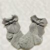 Short Bow Decor Socks
