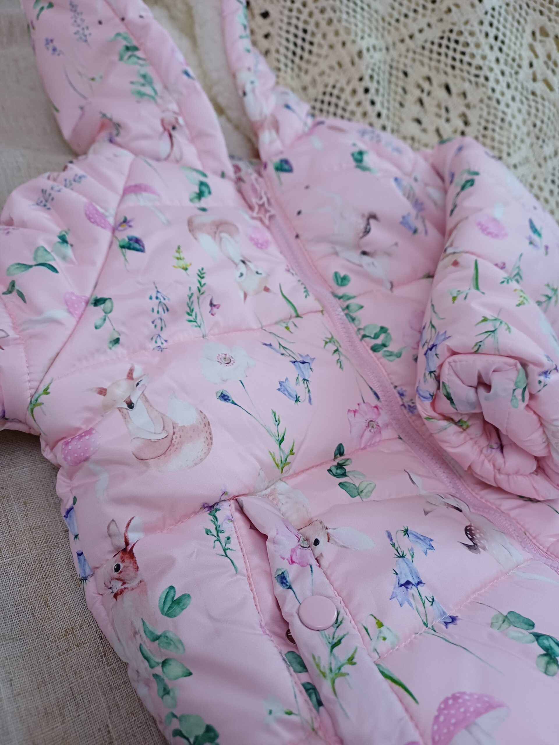 Baby Floral Mint Green Dress